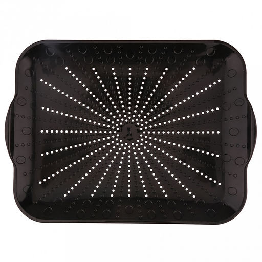 Сушилка-поддон пластмассовая 36,5х27,2х3,5см, универсальная, т.м. NECO (Россия)