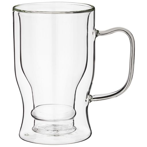 КРУЖКА С ДВОЙНЫМИ СТЕНКАМИ DOUBLE-WALL 350 МЛ. ДИАМЕТР=9 СМ. ВЫСОТА=14.5 СМ - Agness фото 2