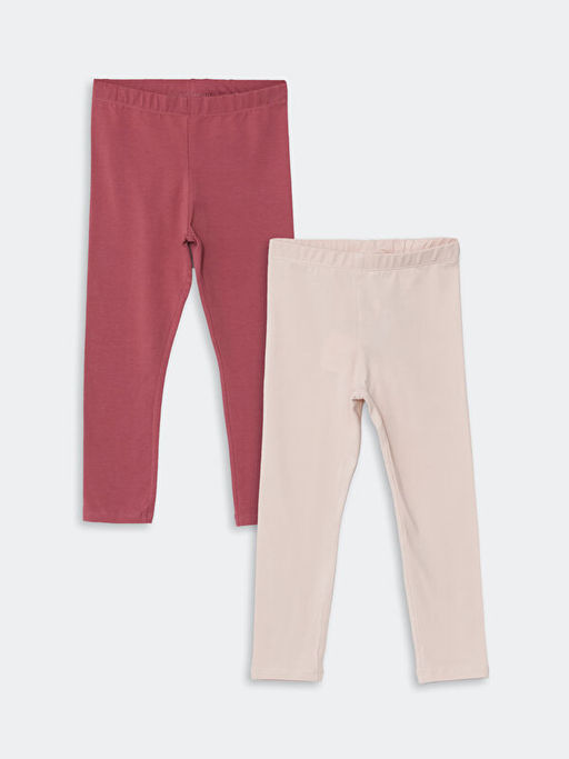 Beli Lastikli K?z Bebek Basic Tayt 2li