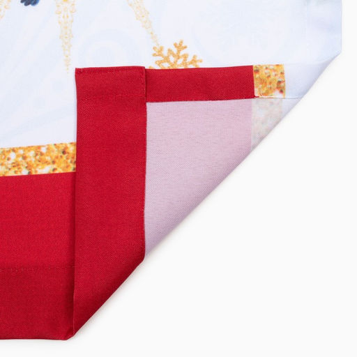 Комплект штор для кухни с подхватами Новогодняя сказка 145х180см-2 шт., габардин - Этель фото 3