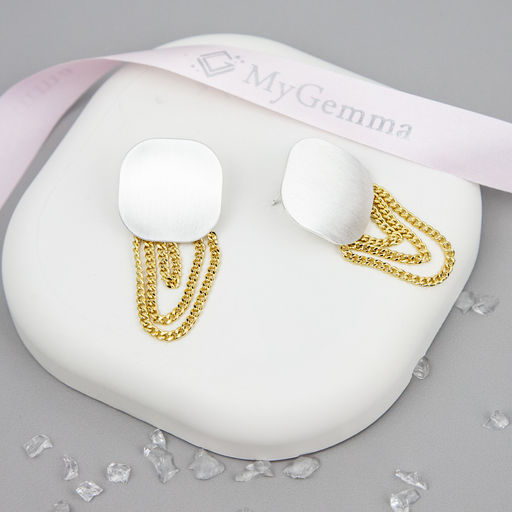 Серьги Арт. 3V-5688-WY - MyGemma фото 2