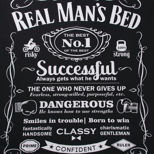 Постельное бельё Этель 1.5 сп Real Man 143х215 см,150х214 см, 50х70+3 - 2 шт  фото 6