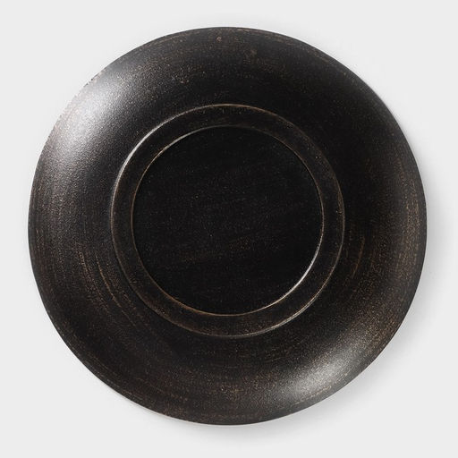 Блюдо для фруктов Доляна «Ундина», 29.5×3.5 см, бронзовое