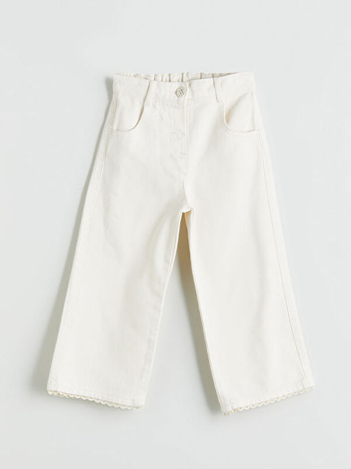 Beli Lastikli Basic K?z ?ocuk Pantolon