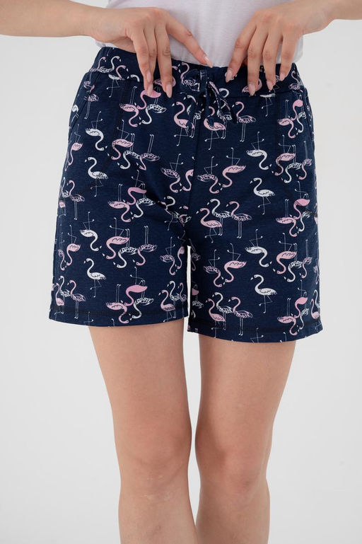 Шорты женские из кулирки Дачница фламинго - Амадэль фото 5
