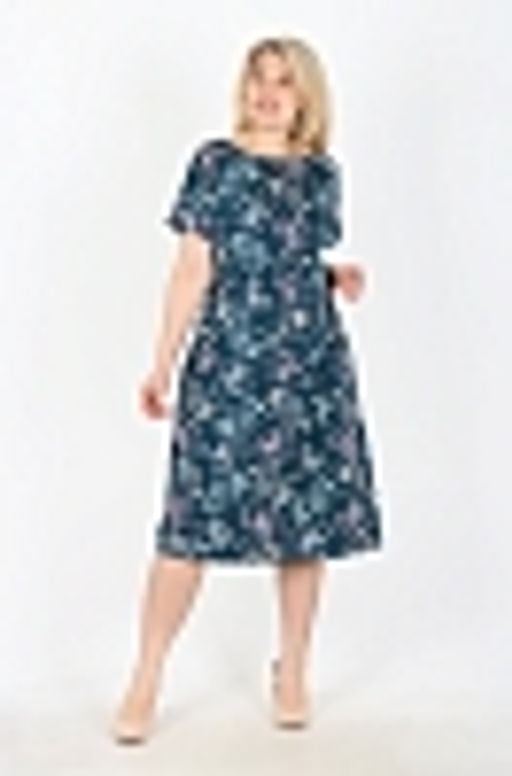 Платье Синди Х-449 (46-62) кулирка. Цвет в ассортименте - Лотос фото 32