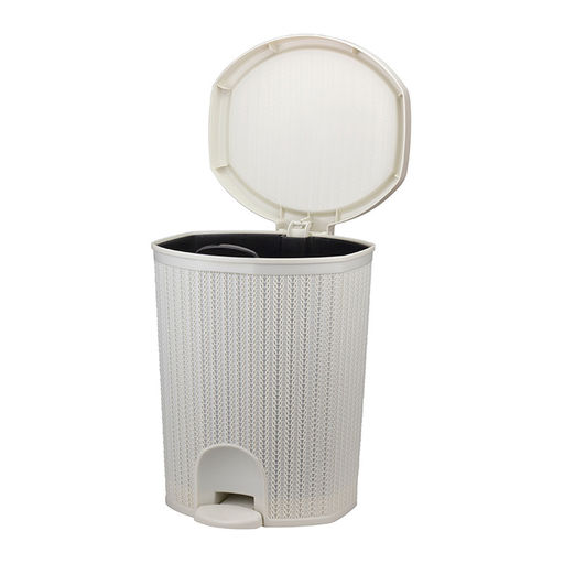 Контейнер для мусора Вязание 18 л, с педалью арт. М2476