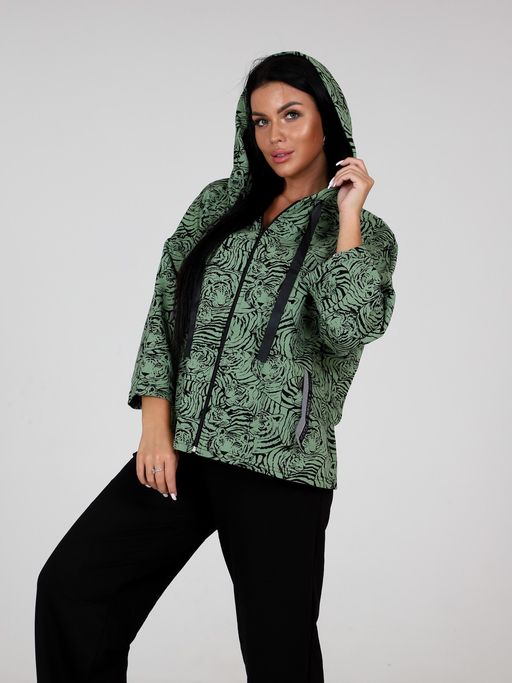 СК-1030ф ЖЕНСКИЙ СПОРТИВНЫЙ КОСТЮМ (Зеленый) - А-дина фото 5