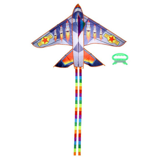 Воздушный змей Funny toys «Ракета», с леской