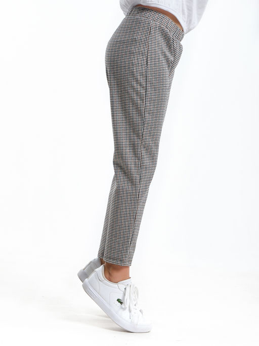 Брюки для девочки спортивные штаны в клетку детская одежда UD 7860 клетка - Mini maxi фото 4