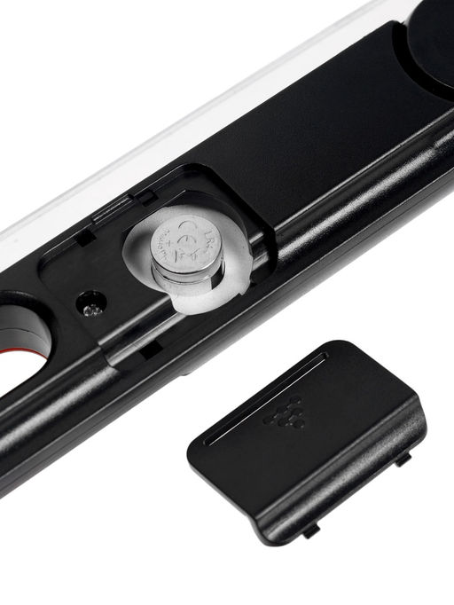 Термометр для пищи электронный, со складным щупом, цвет черный