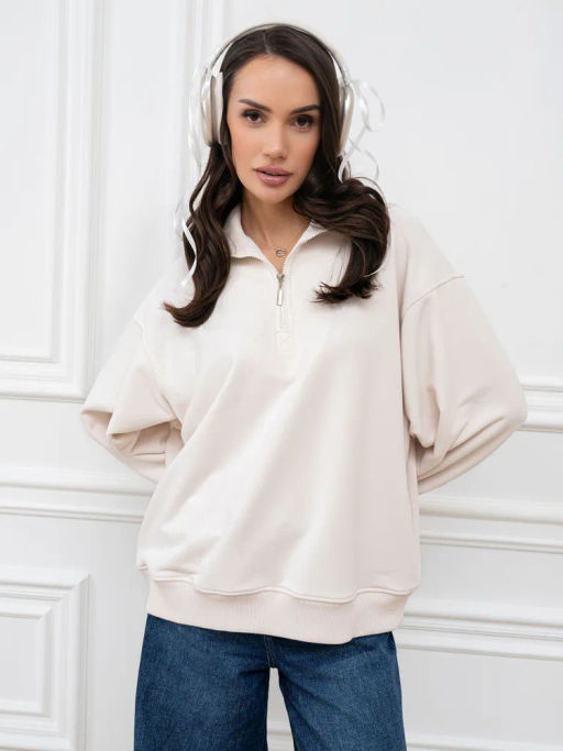 Толстовка женская Пич Изумрудный - Modamica фото 38