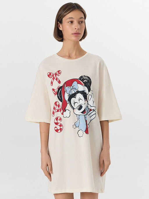 Туника женская с новогодним принтом - Mark formelle фото 2