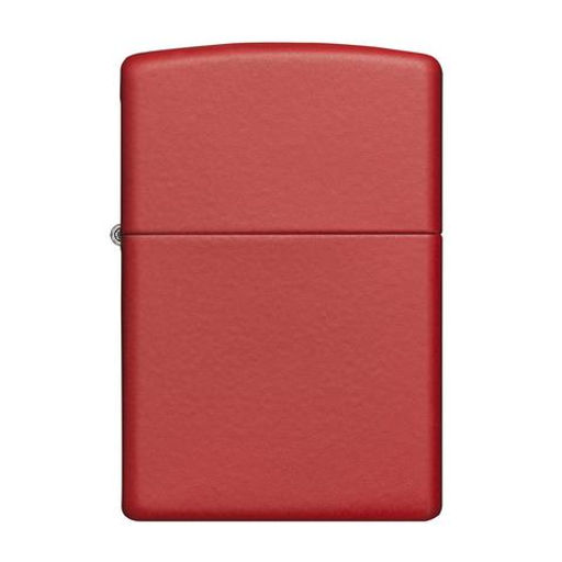 Зажигалка ZIPPO классическая с красным матовым покрытием | Classic Red Matte 233  фото 2