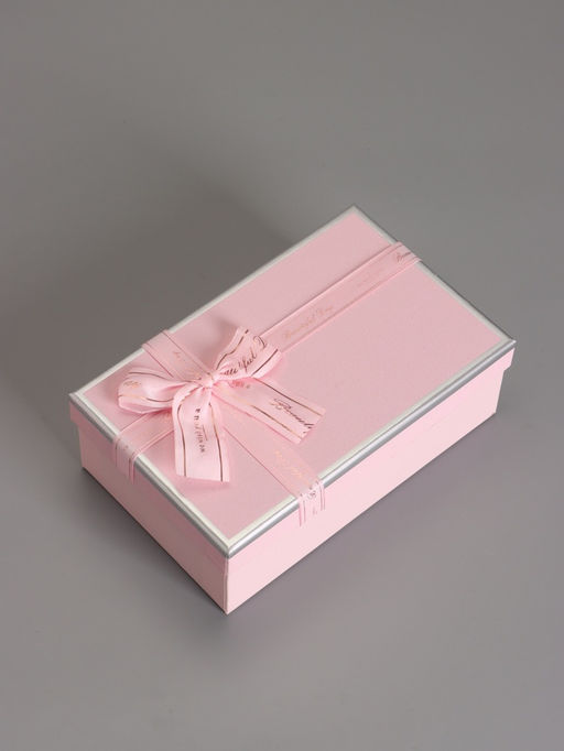 Набор подарочных коробок 3 в 1 прямоугольные с бантом, сладкая вата, 23×16×9.5; 21×14×8; 19×12×6.5 см