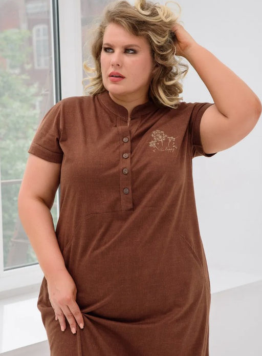 Платье  Лён Хлопок 100% - Оптима фото 13