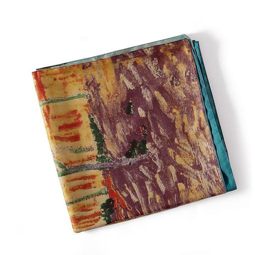 Платок Ван Гог Фруктовый сад с цветущими персиками - Здесь был Винсент фото 3