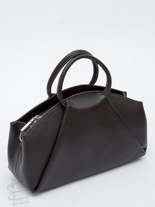 Сумка женская кожаная 1126M coffee Polina&Eiterou