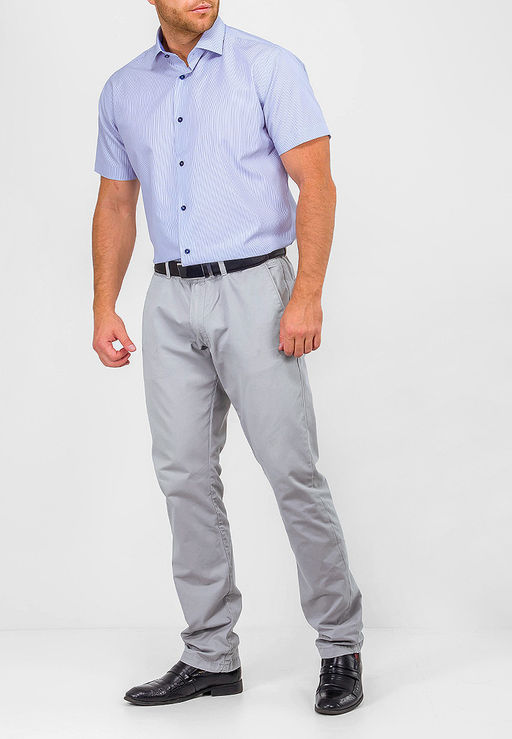 Сорочка мужская короткий рукав GREG 231/109/6437/Z/1  фото 8