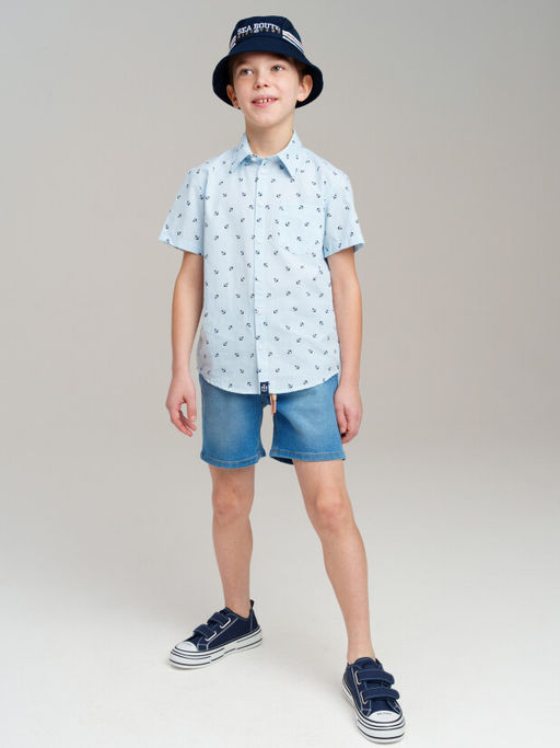 PlayToday / Шорты джинсовые для мальчика  фото 7