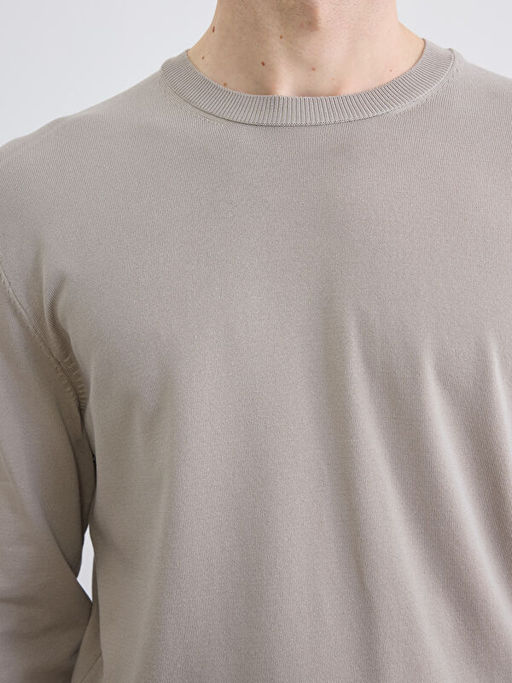 Bisiklet Yaka Erkek Triko Kazak