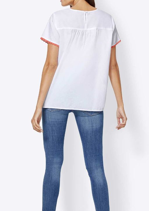 Блузка, белая - Ashley brooke фото 4