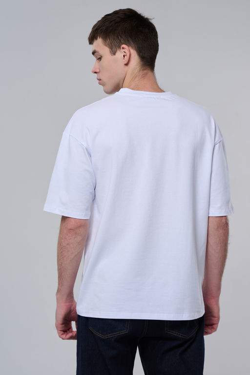 8579 футболка оверсайз мужская