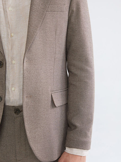 Dar Kal?p Erkek Blazer Ceket
