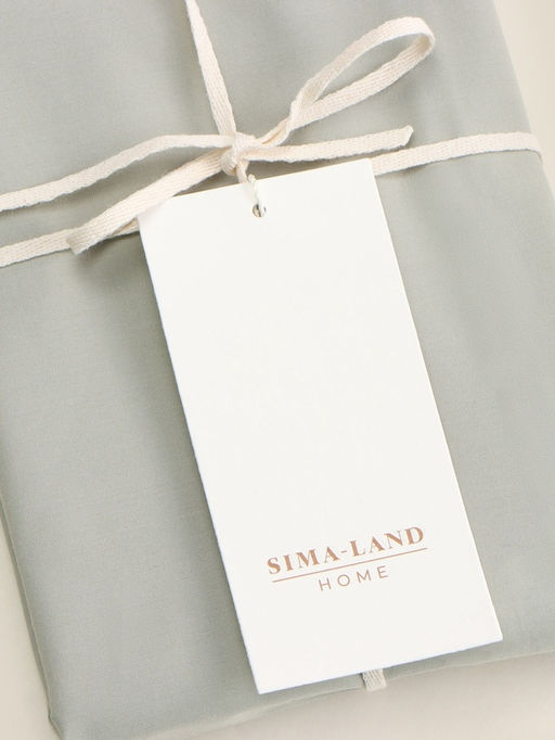 Наволочка SL Home Percale 300ТС, 7070+3 см, оливковая, перкаль, хлопок 100% - Sima-land home фото 6