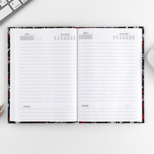 Подарочный набор 23 февраля, ежедневник А5, 80 л в твердой обложке и ручка - Artfox фото 5