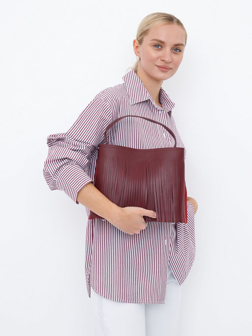 Сумка 2385-1Y d.wine red Polina&Eiterou