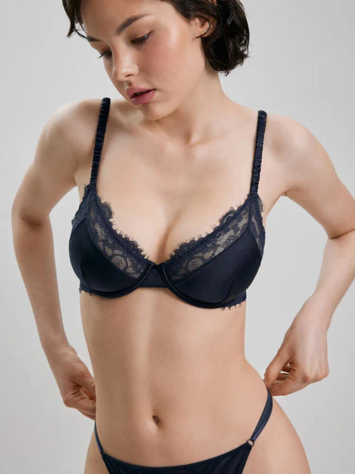 Infinity / Бюстгальтер с мягкой чашкой жен. Boni чернильный - Infinity Lingerie фото 6