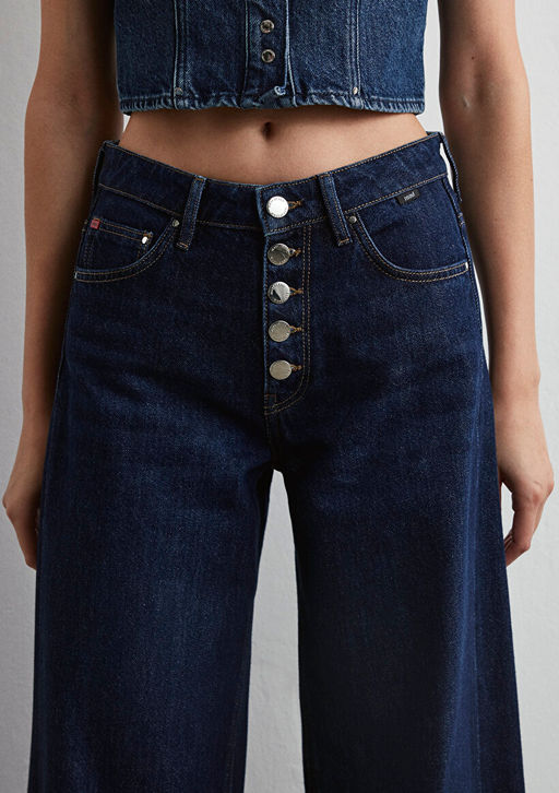 Siena Button Up Iconic Rinse Jean Pantolon