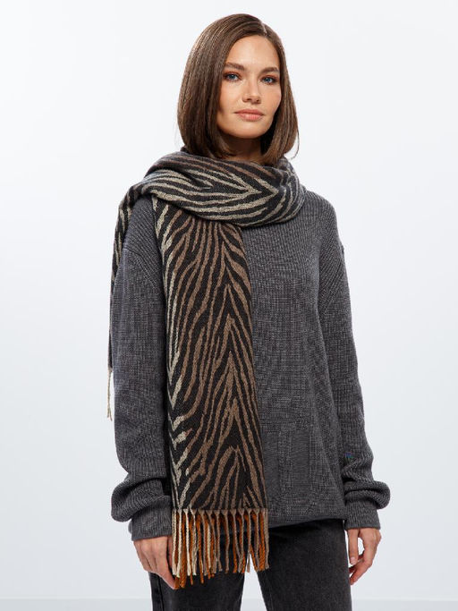 Палантин жен. шерсть+хл+акр 65х180 LG72-995-16 - Labbra фото 2