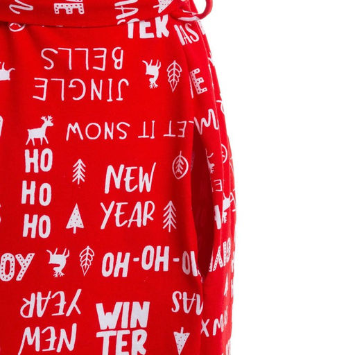 Халат домашний женский KAFTAN Give joy, размер 40-42, красный