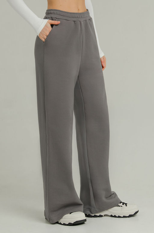 Арт. 7589 Брюки женские 42-50 (5шт) Цвет:темно-серый