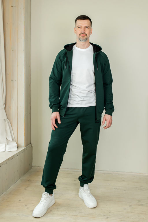 Костюм без начеса из футера двухнитки