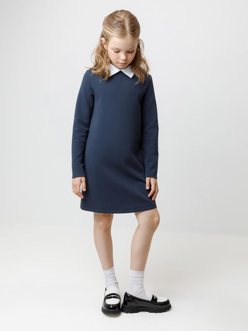 К 5934/индиго платье для дев - Crockid фото 2