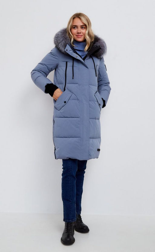 Куртка SCW-HW789-CS голубой - Fine joyce фото 4