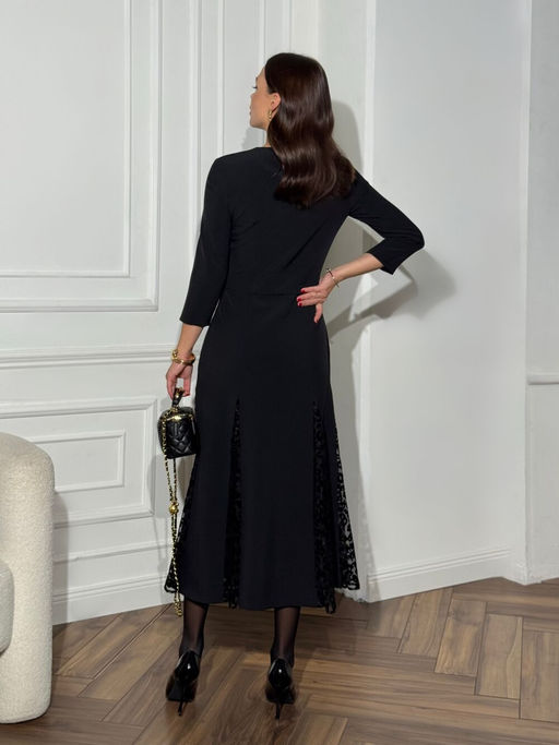 Платье DilanaVIP 2125 черный