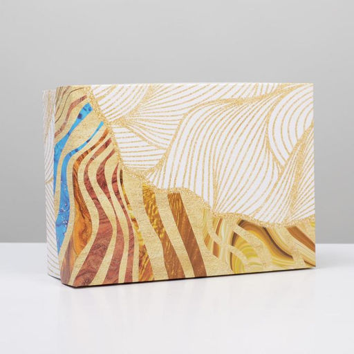 Коробка складная Текстура, 21 15 7 см - Дарите счастье фото 2