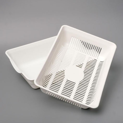 Туалет глубокий с сеткой 36 х 25 х 9 см, белый - Simaland фото 4