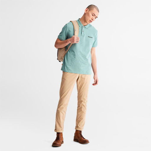 Мужские брюки Timberland Chino Pant Slim Poplin Sargent Lake Straight Super Light Weight бежевые фото 3