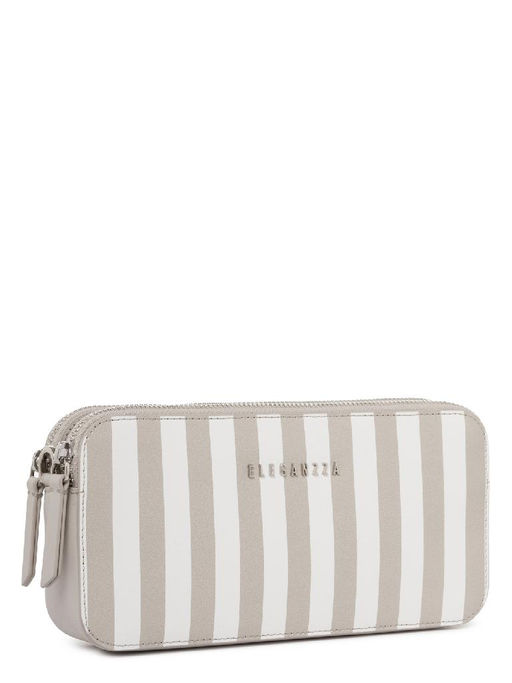 Сумка ELEGANZZA Z166-0609 grey smoke/white  фото 2