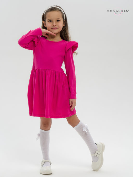 Платье Фея фуксия 3031 - Sovalina фото 5