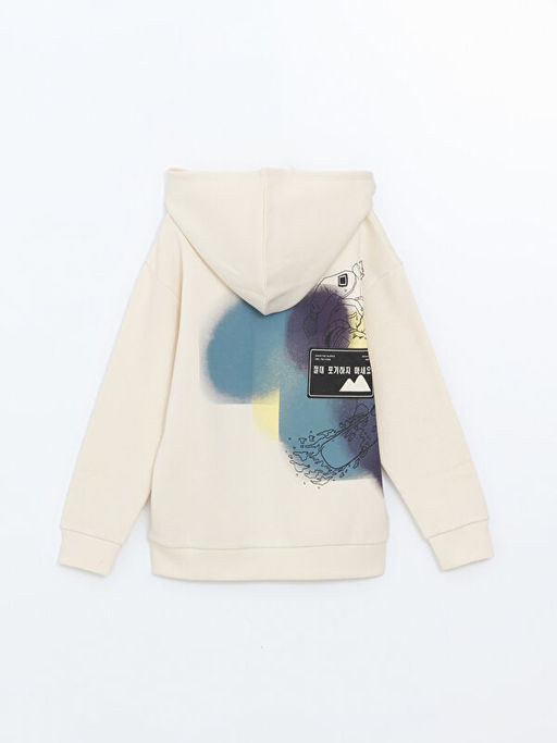 Kap??onlu Erkek ?ocuk Sweatshirt - Waikiki фото 3