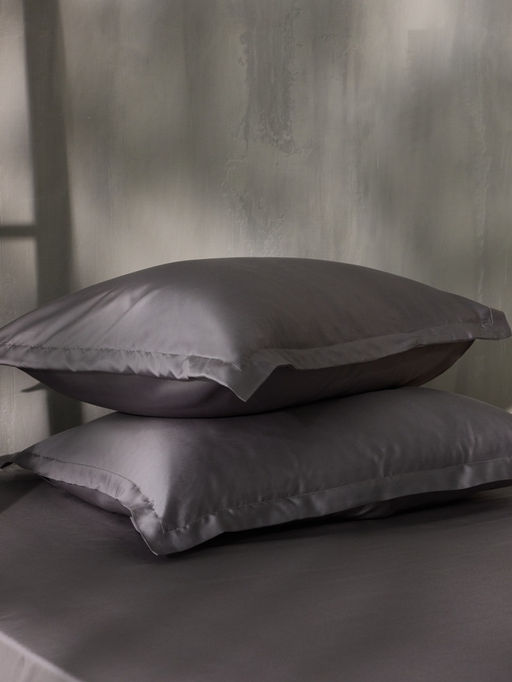Простыня 1.5 спальная SL Home Tencel, 160235 см, серая, тенсель - Sima-land home фото 5