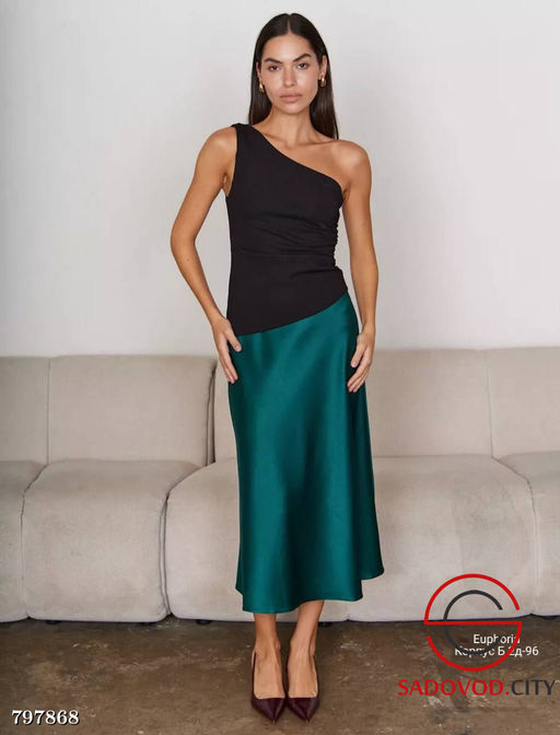 Юбка женская из шелка длинная