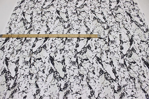 Саржа Камуфляж - сезоны цв.белый/серый, ш.1.5м, хлопок-100%, 260гр/м.кв - Купава фото 2