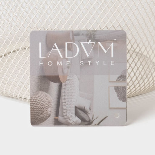 Корзинка универсальная круглая LaDо́m, 26×26×18 см, кремовая